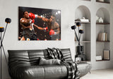 Mike Tyson Glass Wall Art