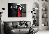 Michael Jackson Glass Wall Art