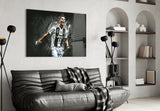 Christiano Ronaldo Glass Wall Art