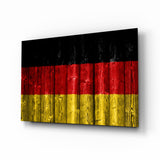 Flag of Germany Glass Wall Art