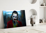 Joker Glass Wall Art