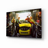 Marilyn Elvis Humphrey - Garage Glass Wall Art