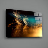 Dandelion Glass Wall Art