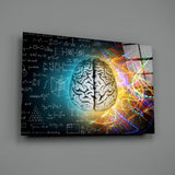 Brain Glass Wall Art