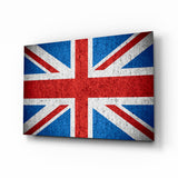 Flag of the United Kingdom Glass Wall Art