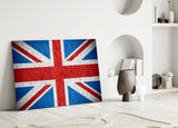 Flag of the United Kingdom Glass Wall Art