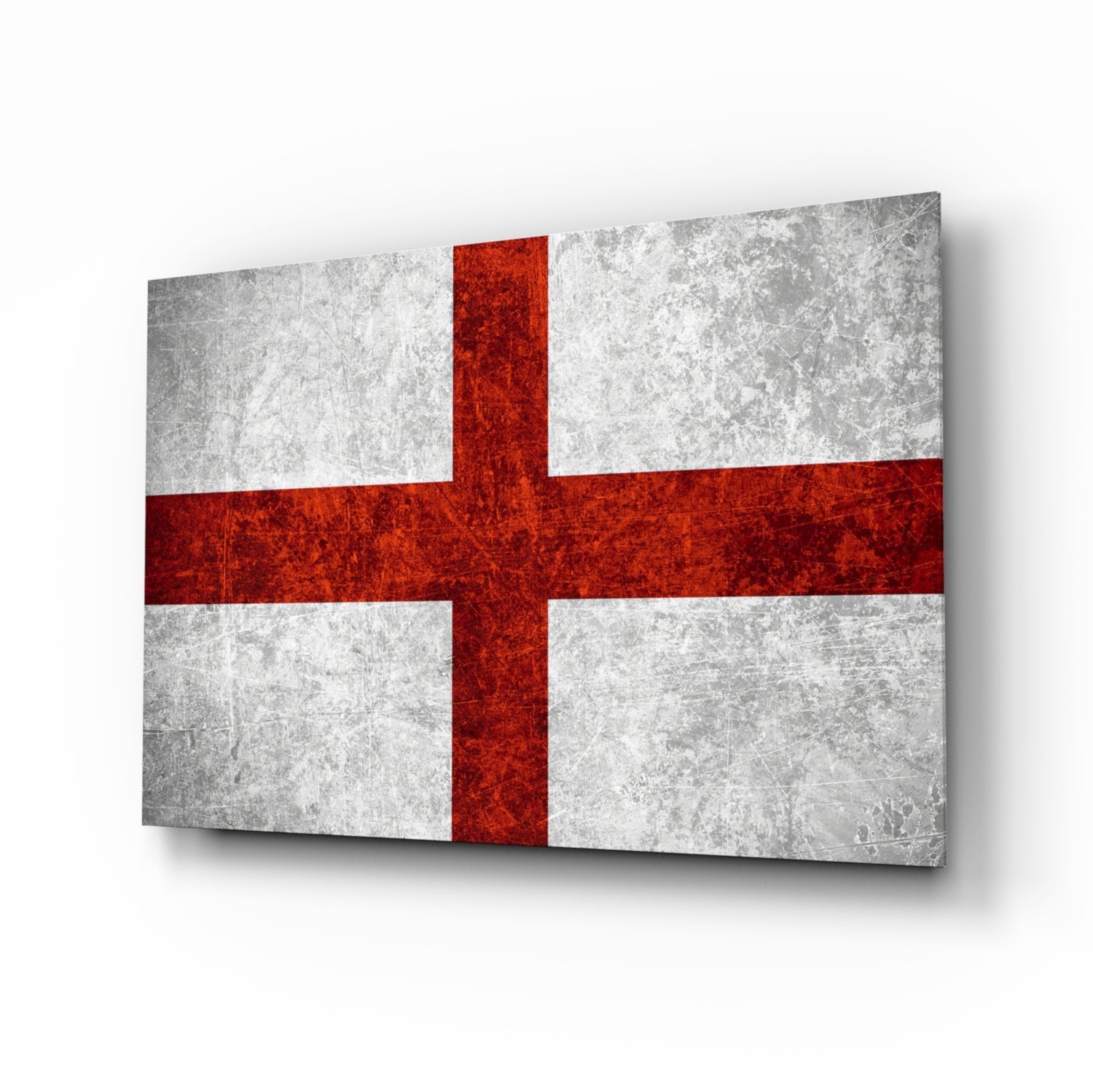 Flag of England Glass Wall Art