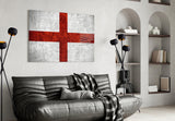 Flag of England Glass Wall Art