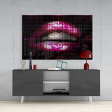 Lip Glass Wall Art | insigneart.co.uk