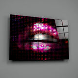 Lip Glass Wall Art | insigneart.co.uk