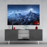 Imposing Mountains Glass Art | insigneart.co.uk