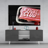 Fight Club Glass Wall Art | insigneart.co.uk