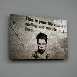 Fight Club - Your Life Glass Wall Art | insigneart.co.uk