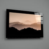 Foggy Horizons Glass Wall Art | insigneart.co.uk