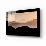 Foggy Horizons Glass Wall Art | insigneart.co.uk