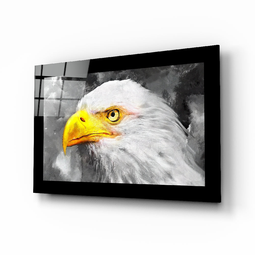 Eagle Glass Wall Art | insigneart.co.uk