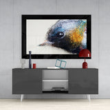 Cute Bird Glass Wall Art | insigneart.co.uk