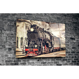 Train Glass Wall Art | insigneart.co.uk