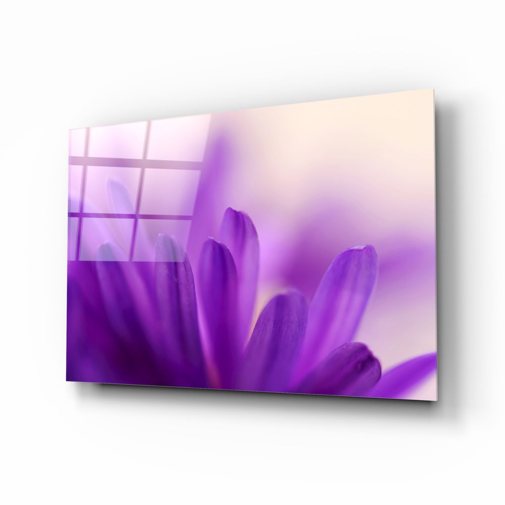 Flower Glass Wall Art | insigneart.co.uk