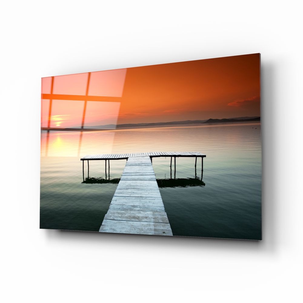 Dock Glass Wall Art | insigneart.co.uk