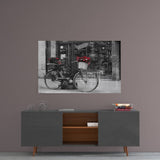 Bicycle Glass Wall Art | insigneart.co.uk