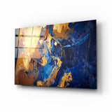 Abstract Colors Glass Wall Art | insigneart.co.uk