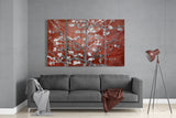 Sakura 4 Pieces Mega Glass Wall Art (150x92 cm)