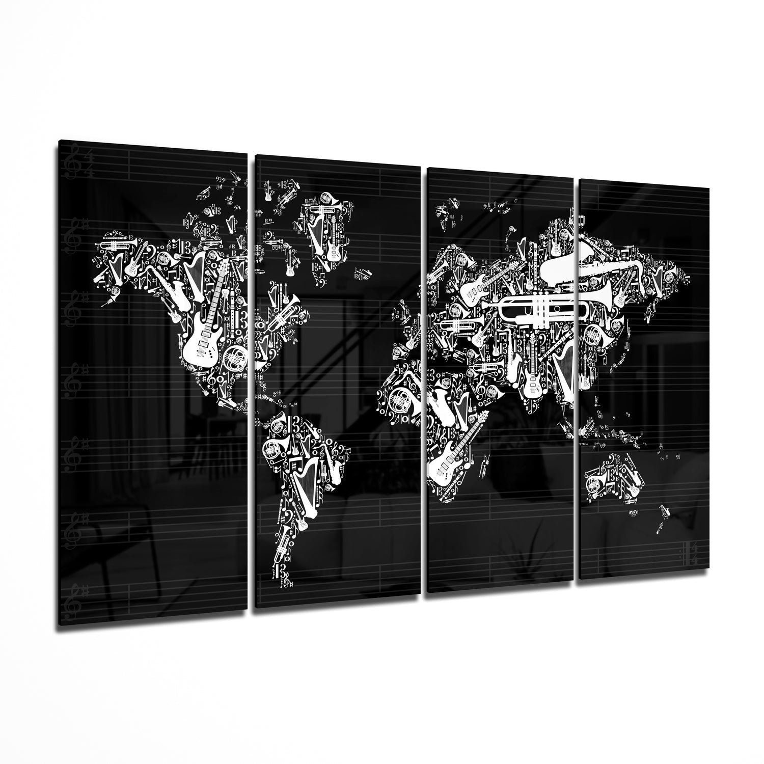 Glass Wall Art