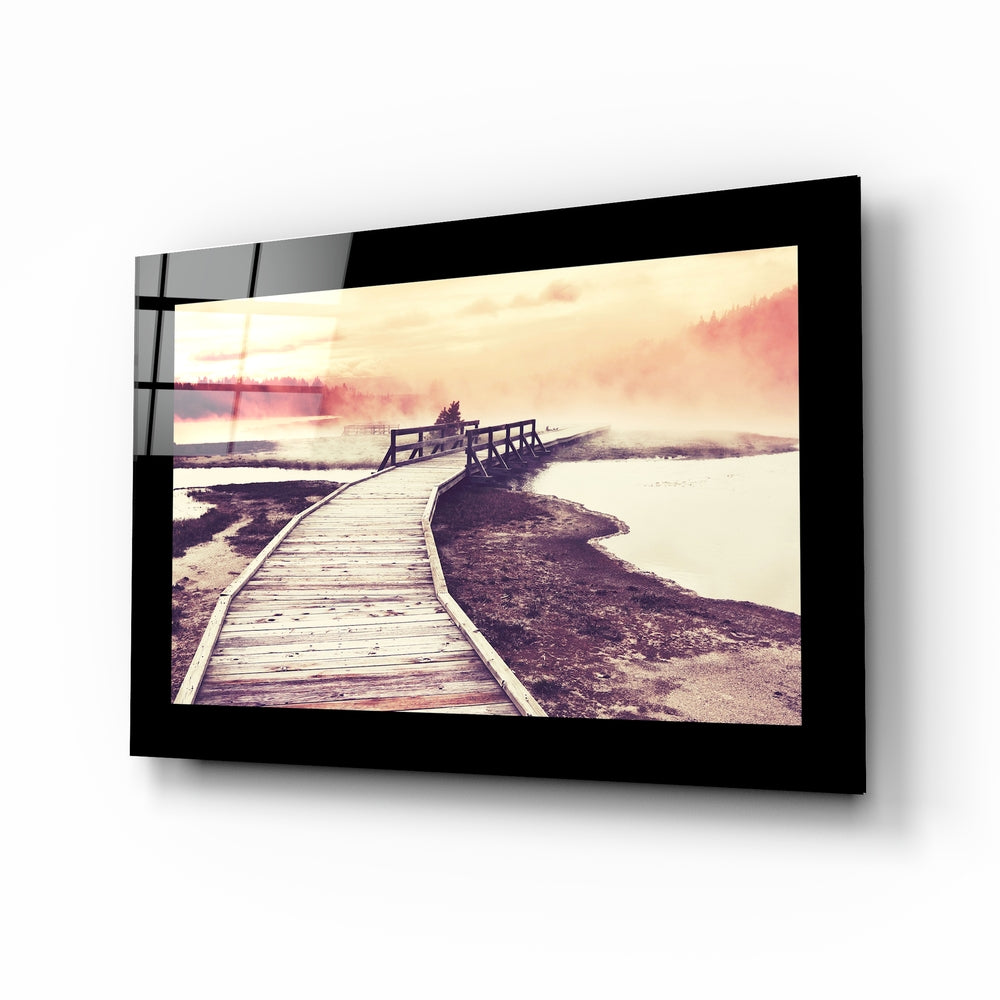 Sunset Glass Wall Art