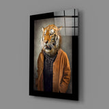 Tiger Glass Wall Art