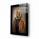 Tiger Glass Wall Art