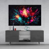 Colour Explosion Glass Wall Art || Designer Collection