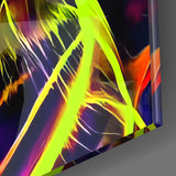 Neon Tiger Glass Wall Art|| Designer's Collection