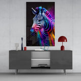 Zebra Glass Wall Art|| Designer's Collection