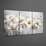 Daisies Glass Wall Art