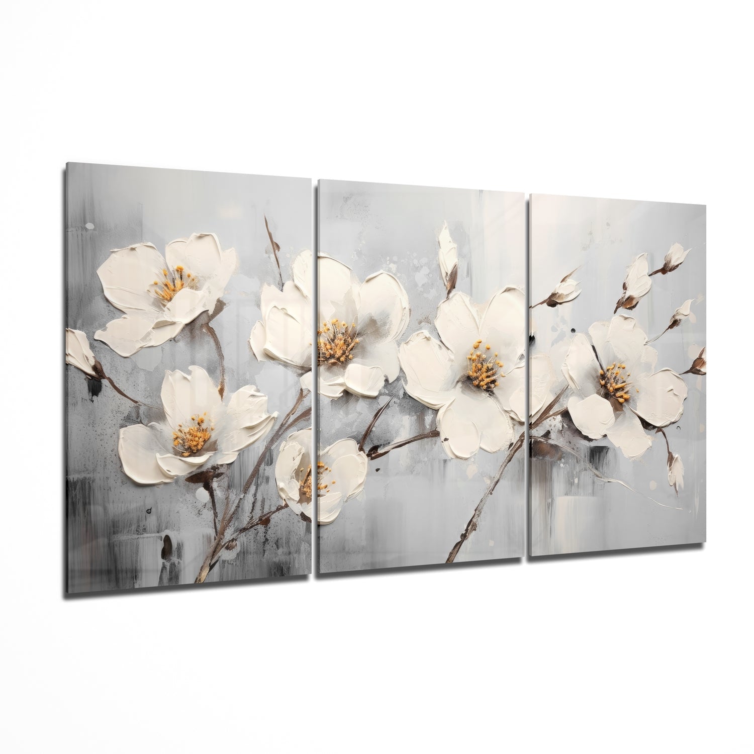 Daisies Glass Wall Art