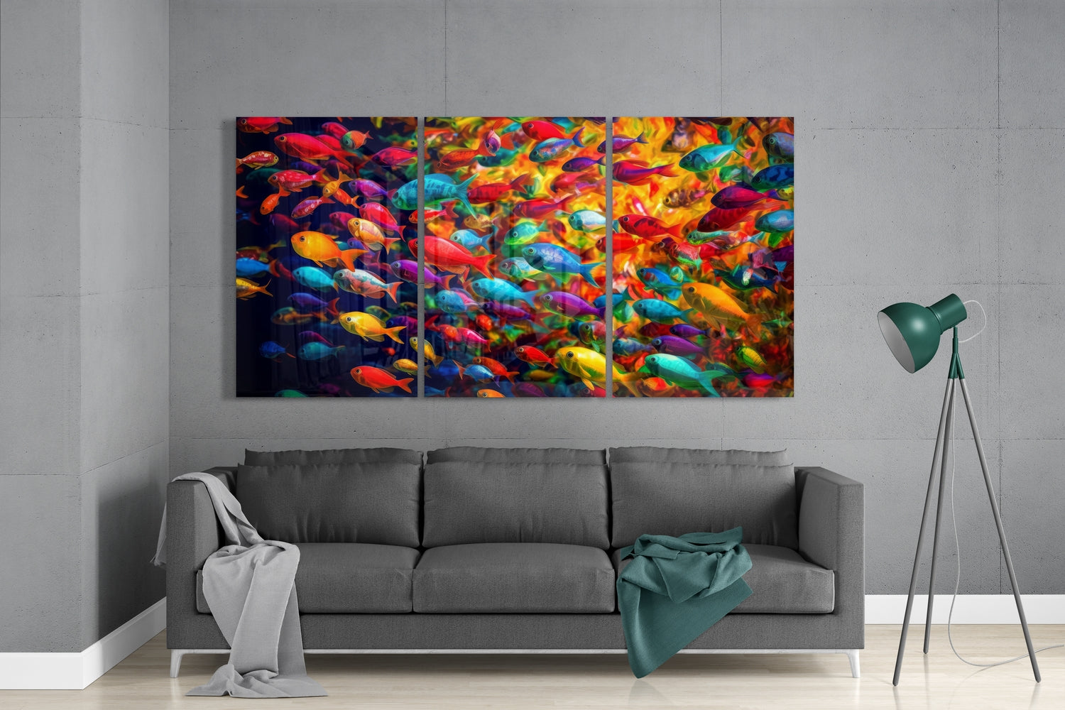 Fish Glass Wall Art | Insigne Art Design | Unique Designs – insigneart ...