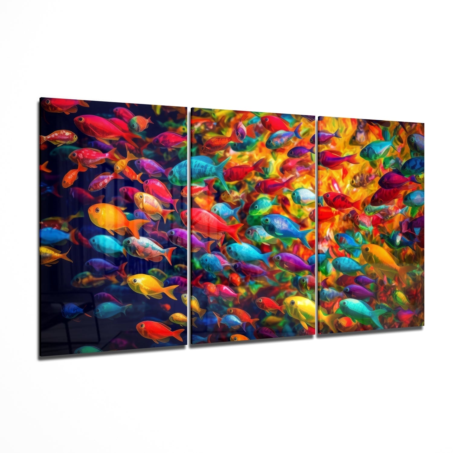 Fish Glass Wall Art | Insigne Art Design | Unique Designs – insigneart ...