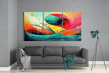 Waves Glass Wall Art