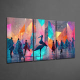 Under the Stars Glass Wall Art