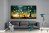 Under the Stars Glass Wall Art