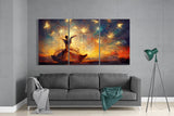 Under the Stars Glass Wall Art