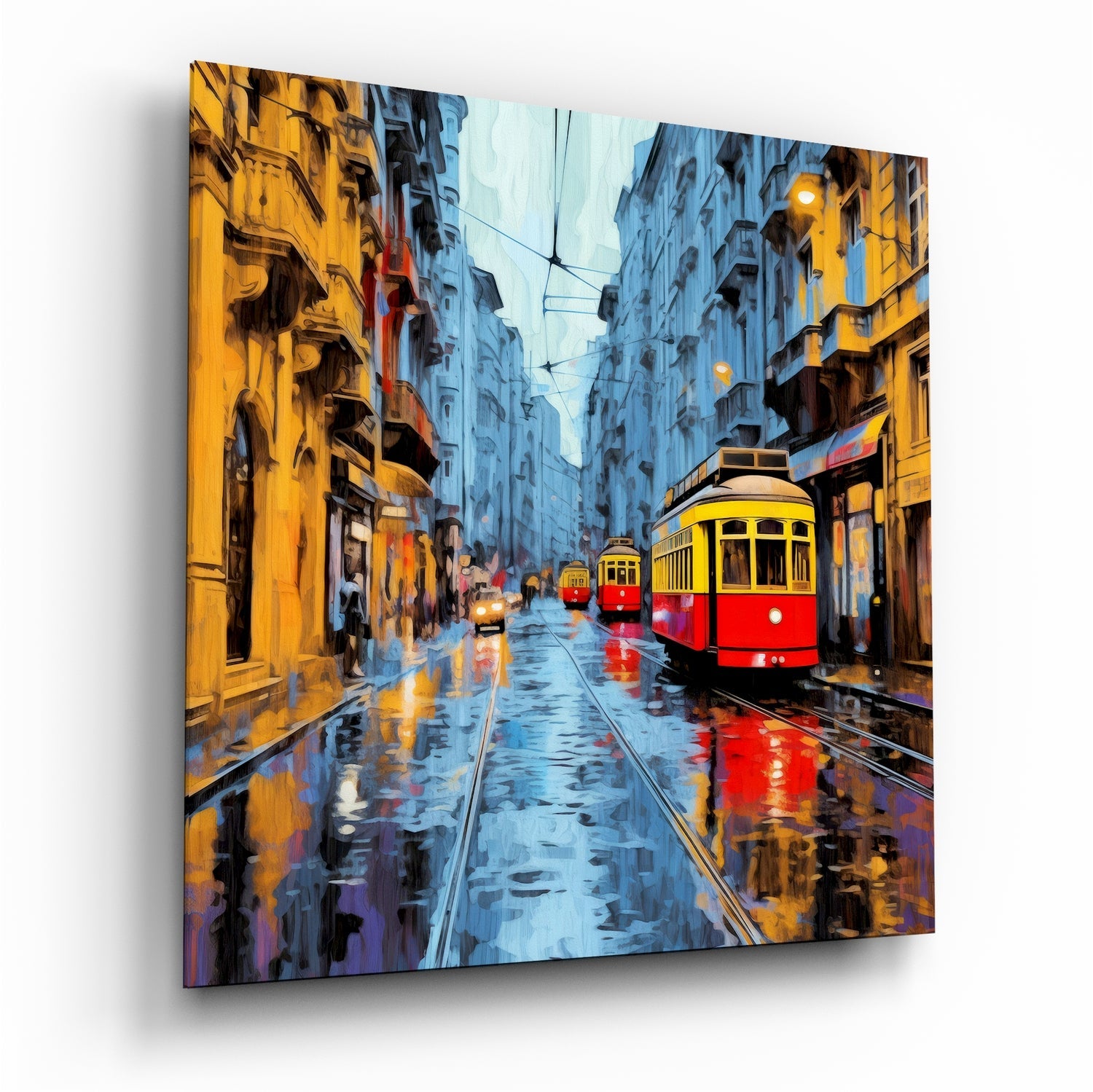 	Istiklal Street Glass Wall Art