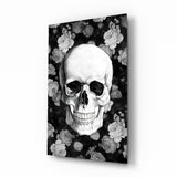 Skull Glass Wall Art